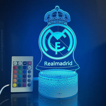 Veilleuse Led 3D Football Fan - EMMAG GOD'S BLESSING ENTERPRISE