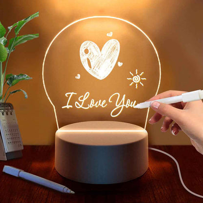 Veilleuse D'amour 3D