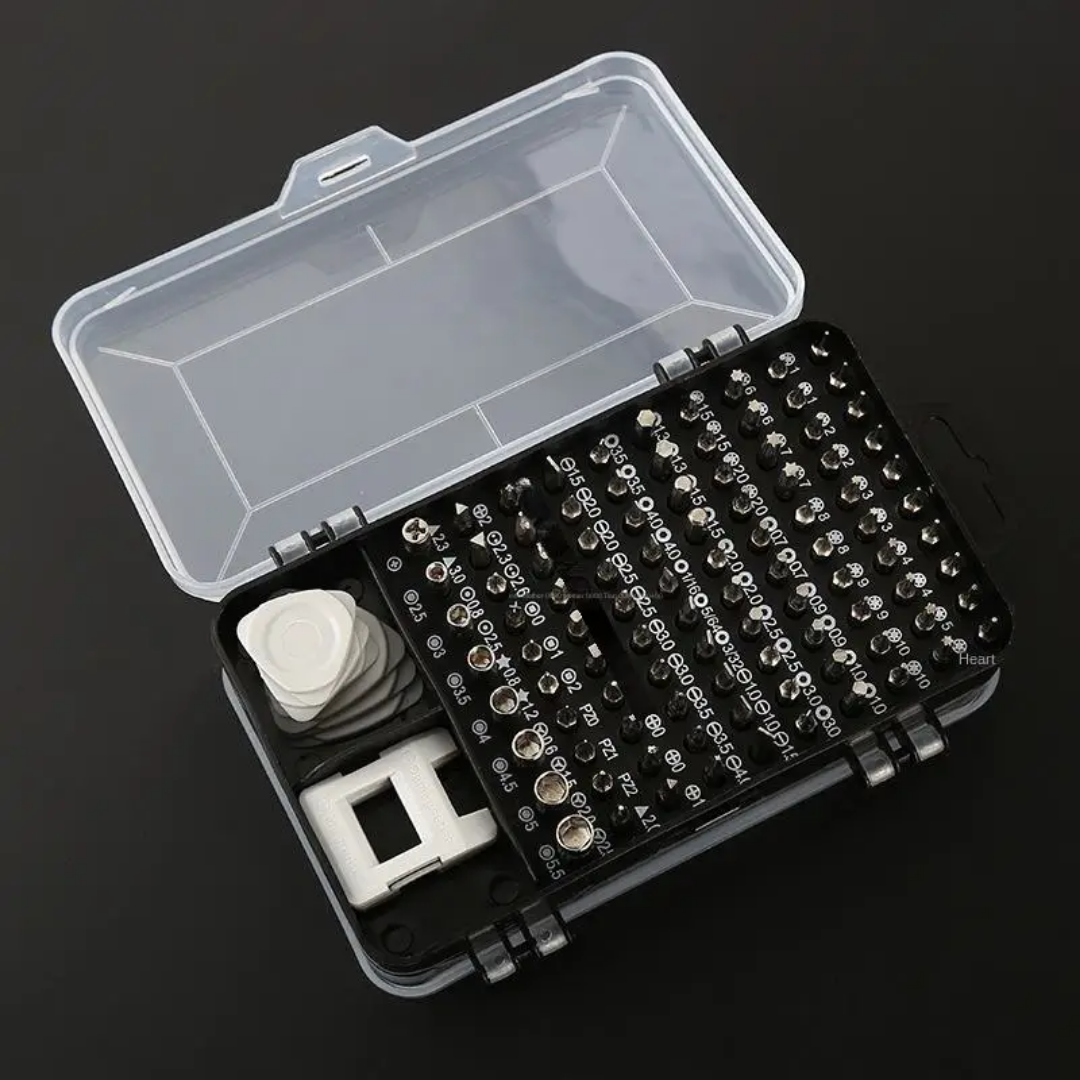 Kit complet de Tournevis 115 en 1 - EMMAG GOD'S BLESSING ENTERPRISE