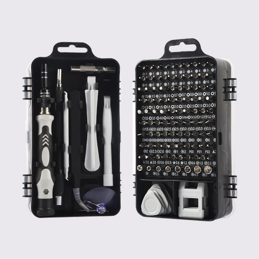 Kit complet de Tournevis 115 en 1 - EMMAG GOD'S BLESSING ENTERPRISE